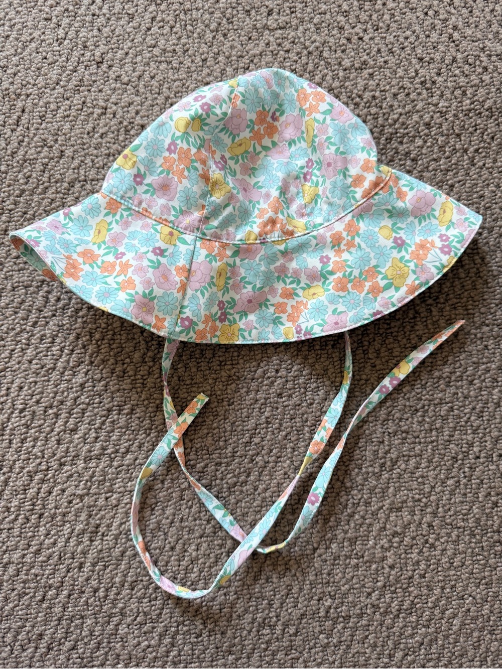 Minnow Swim Baby Floral Sun Hat